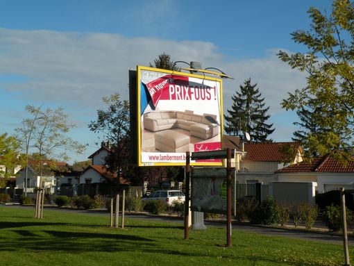  panneau publicitaire